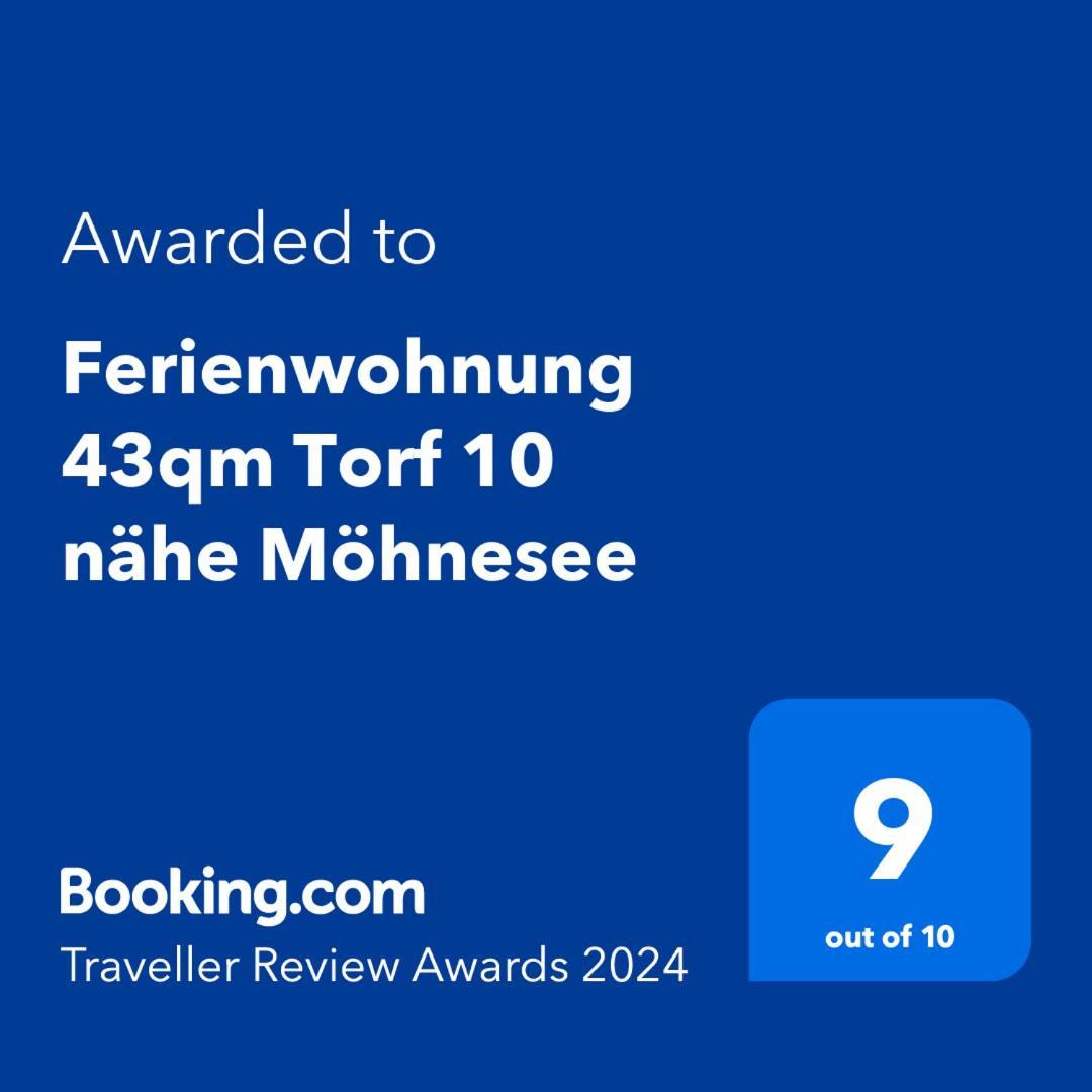 Ferienwohnung 43Qm Torf 10 Naehe Moehnesee 瓦尔施泰因 外观 照片